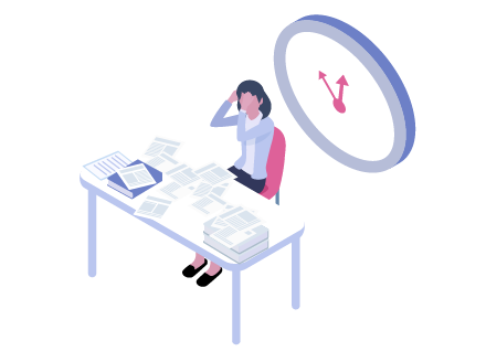 大量の申請があり申請書類の作成に時間がかかる