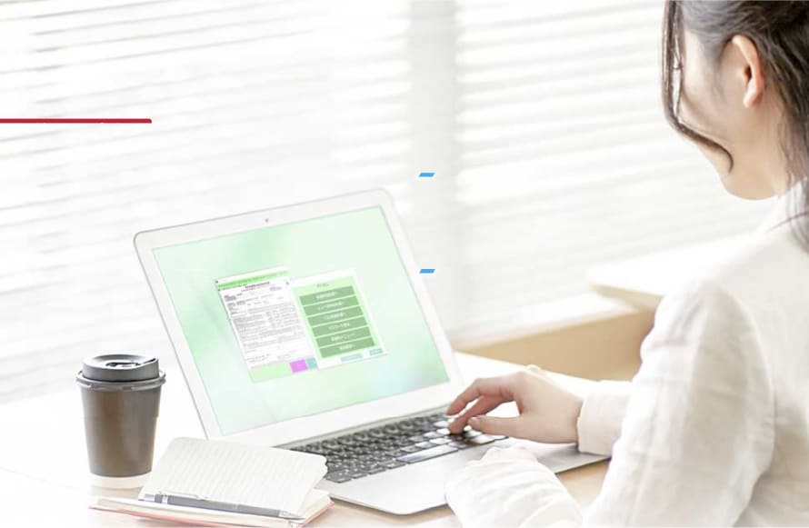 Excelで作成した複数人データも一括取込・申請が可能